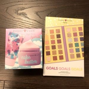 Sugar Rush eyeshadow palette and hydration kit